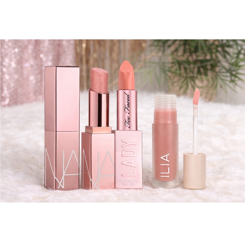 Nars, Orgasim, Too Faced I’m Thriving, Ilia Porcelain